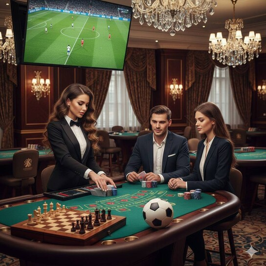 Luxury Video Slots Interface